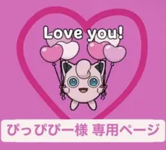 ぴっぴぴー様 専用ページ
