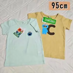セサミストリート クッキーモンスター　Ｔシャツセット