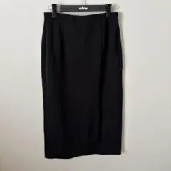 GU ブラック　フロントスリット スカート　大きいサイズ　XL