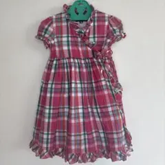 ラルフローレン半袖ワンピース 100cm （130㎝あり　姉妹でお揃い）