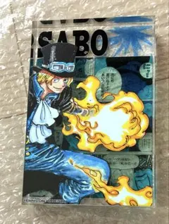 ONE PIECE BASE SHOP くじ アクリルブロック サボ - メルカリ