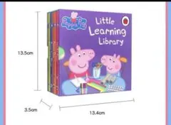 新品 ペッパピッグ  英語絵本 4冊ボードブックPeppa Pig Little