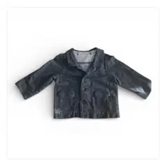 COMME CA ISM グレー 綿ジャケット 80 キッズ　ベビー