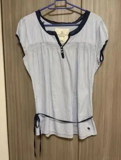 Abercrombie & Fitch ストライプ半袖シャツ