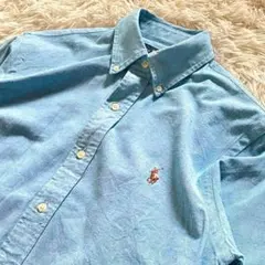 【美品】RALPH LAUREN シャツ オクスフォード SLIM FIT