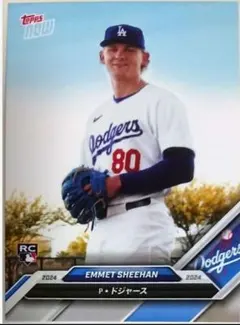 【EMMET SHEEHAN】Topps Now ドジャース トレカ 2024