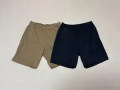 ユニクロ　ウルトラストレッチ アクティブショーツ　２着セット