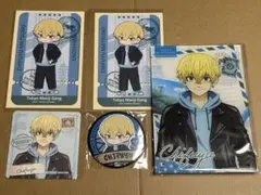 東京リベンジャーズ　江の島　ガラポン　4種セット（５点セット）　松野千冬