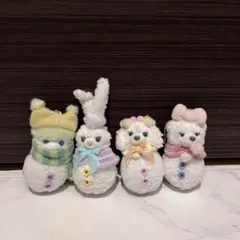 ぬいぐるみチャーム 雪だるま ステラルー クッキーアン オルメル シェリーメイ