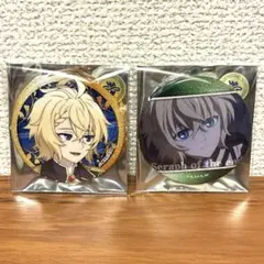 フェリド 描き下ろしver 缶バッジ 終わりのセラフ カラ鉄 カラオケの鉄人 TVアニメ『終わりのセラフ』×カラオケの鉄人 - カラオケの鉄人