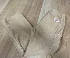 ディッキーズDickies キッズコーデュロイペインター　ベージュ色サイズ120
