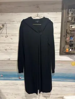 Theory セオリー　カシミヤ混カーディガン ロング ブラック 黒 S