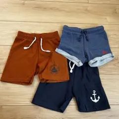 H&M ショートパンツ 3点セット 92 98