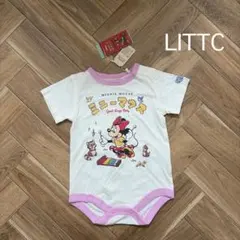 《リトシー》レトロブックコレクション ミニーマウスロンパース