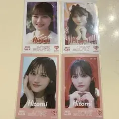 イコラブ 髙松瞳 ミニフォト 4枚セット