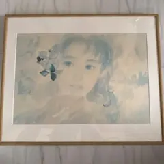 美品 きたのじゅんこ「水の国」アイリス 直筆サイン入り 作品保証書
