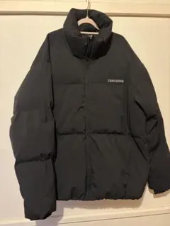 CONVERSE ブラック ダウンジャケット