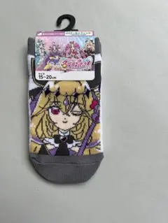 新品】名探偵プリキュア！ アルカナ・シャドウ 靴下 15〜20cm 缶バッジ