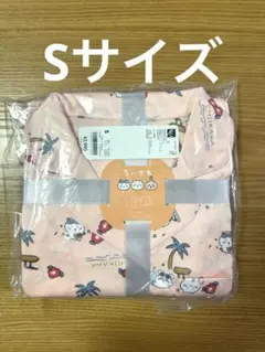 ちいかわ GU サテンパジャマ　Sサイズ　ピンク