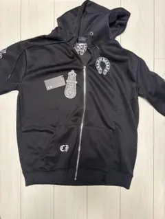 CHROME HEARTS ジップアップパーカー ブラック