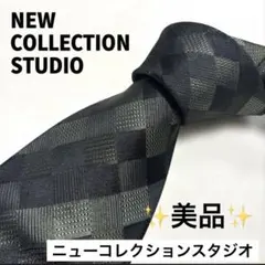 【美品】NEW COLLECTION STUDIO ネクタイ メンズ　チェック柄