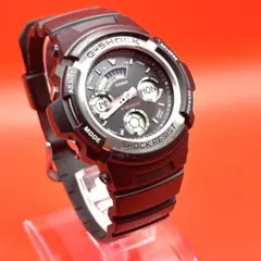 CASIO G-SHOCK AW-590 美品 動作良好20気圧防水人気ブラックのサムネイル
