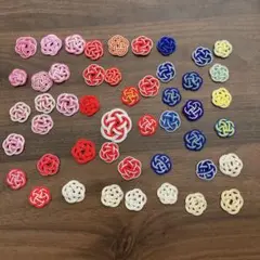 水引小物　梅結び　48個