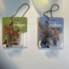 ズートピア フィギュアセット ニック・ワイルド & ジュディ・ホップス
