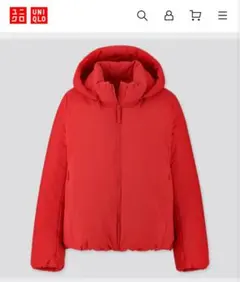 美品✨UNIQLO　ハイブリッドダウンパーカ　レディース　Lサイズ