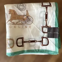 【新品・未使用】CELINE 大判ハンカチ