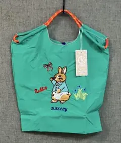 DKELLY ウサギ刺繍 トートバッグ M