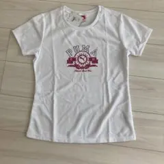 PUMA スポーツウエア　Tシャツ 白ホワイトL