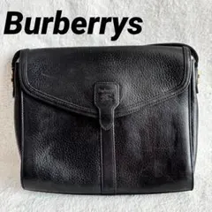 美品】バーバリー ビジネスバッグ ダレスバッグ レザー ノバチェック