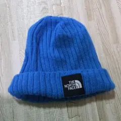 THE NORTH FACE 青 ニット帽