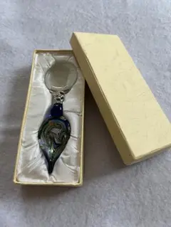 フランス製？　ガラス製の取っ手がついたルーペ（拡大鏡）