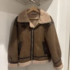EMODA アウター　ムートンジャケット　ブラウンジャケット