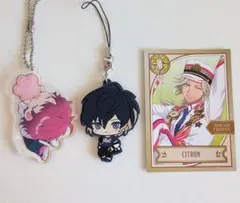 A3！春組 佐久間咲也、碓氷真澄、シトロン キーホルダー、カードまとめ売り