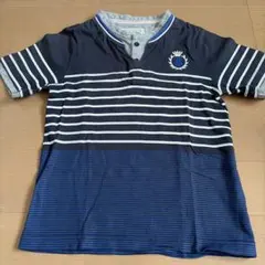 ikkaキッズ Tシャツ ネイビー 140のサムネイル