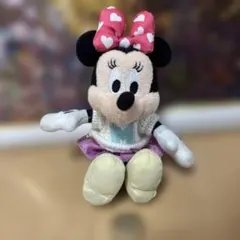 ディズニー　ミニーマウス　ぬいぐるみバッジ　なかよしクラブ