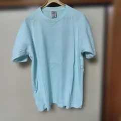 CROSS STITCH Tシャツ ライトブルー Lサイズのサムネイル