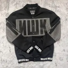 【美品】MISHKA ミシカ メッシュ ジャケット ブルゾン メンズ M 黒のサムネイル