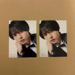 【匿名配送】KEY TO LIT 井上瑞稀 ジュニア大賞 厚紙 2枚