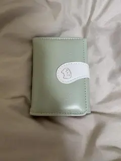 猫のカードケース ハート型窓付き