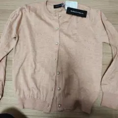 GALLORIA ギャローリアオレンジ系のニットカーディガン