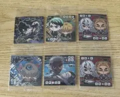 鬼滅の刃 ディフォルメシール ウエハース 其ノ十四 スーパーレア 伊黒小芭内 他