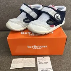 HOT BISCUITS ネイビーブルー キッズシューズ 14.5cm