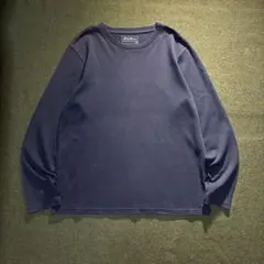 00s Eddie Bauer サンフェード ロングTシャツ L 黒のサムネイル