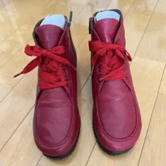 ワインレッドブーツ