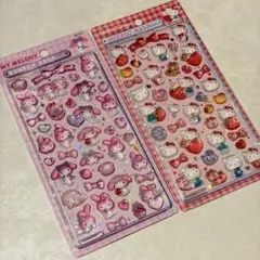 ボンボンドロップシール　サンリオ第二弾　正規品　マイメロディ　ハローキティ