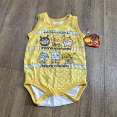 新品 タグ付 アンパンマン ノースリーブ ロンパース 黄色 90cmのサムネイル